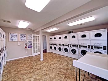 Upgraded On-Site Laundry Facilities